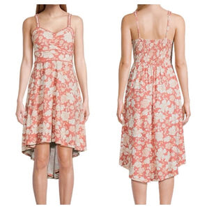 Women's no Boundaries Dress XXL Orange Floral